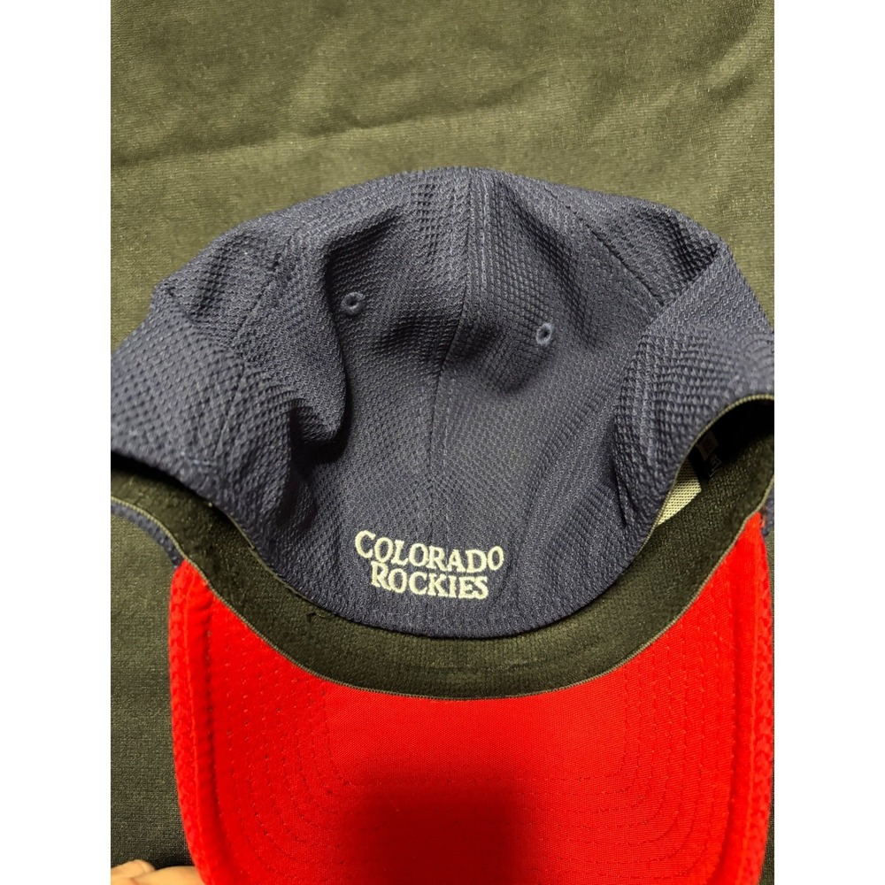 Colorado Rockies New Era 39THIRTY M/L Stars Stripes Flex Fit Hat - Picture 5 of 8